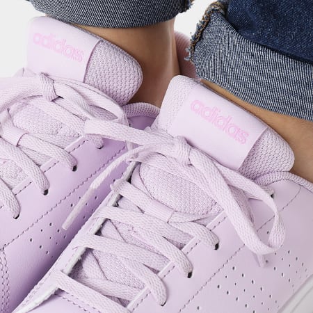 Baskets Femme Advantage Base 2.0 J ID3885 Ice Lavender Bliss Lilac Footwear White