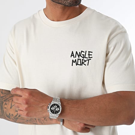 Angle Mort - Tee Shirt Oversize Large Angle Mort Beige