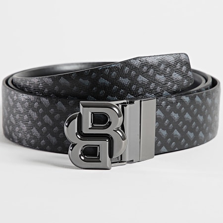 BOSS - Ceinture Réversible Icon Mono Noir