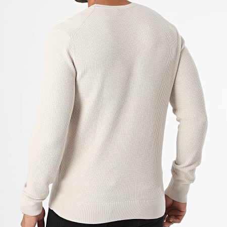 Calvin Klein - Sweat Crewneck Waffle Structure 3031 Beige