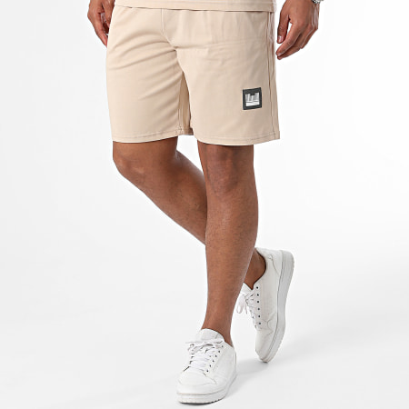 Classic Series - Ensemble Débardeur et Short Jogging Beige