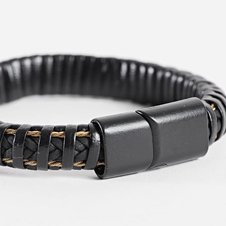 Classic Series - Bracelet Noir Doré