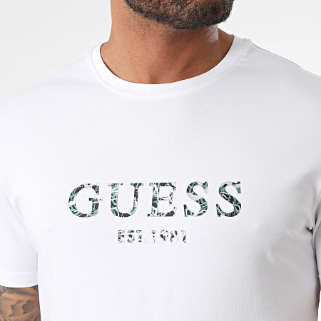 Guess - Slim Tee M4YI38-J1314 Blanco