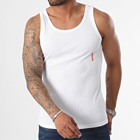 HUGO - Lote de 2 camisetas de tirantes 50469778 Blanco