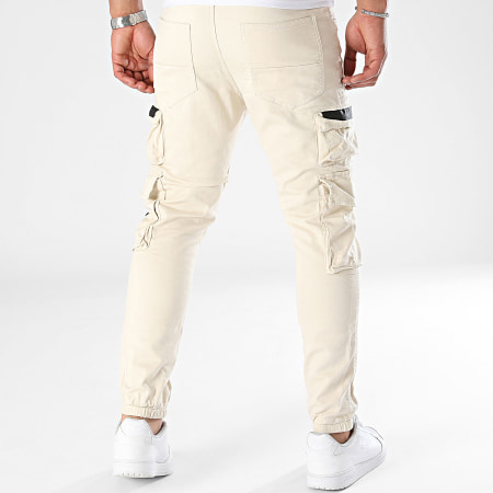 MTX - Pantalones Cargo Beige