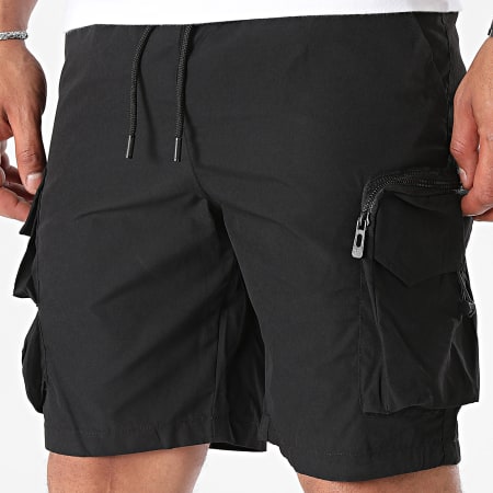 MTX - Pantalones cortos cargo negros