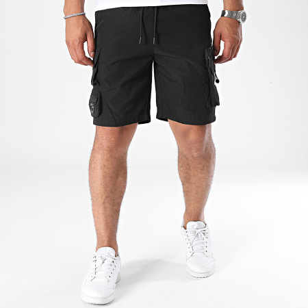 MTX - Pantalones cortos cargo negros