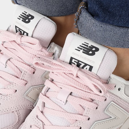 New Balance - Baskets Femme 574 WL574DL2 Pink Wood
