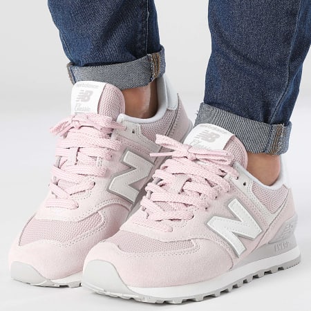 Scarpe da ginnastica da donna 574 WL574EVP Rosa