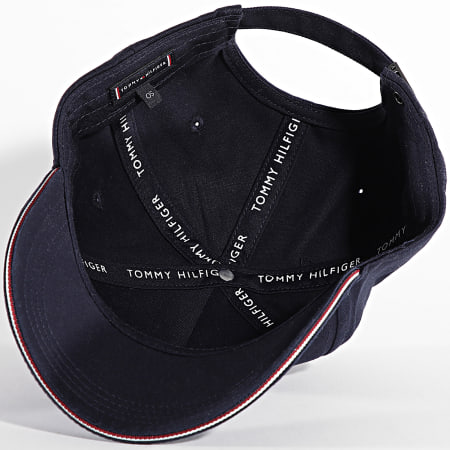 Tommy Hilfiger - Casquette TH Corporate Cotton 6 Panel 2534 Bleu Marine