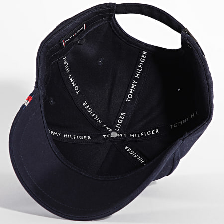 Tommy Hilfiger - Casquette TH Foundation Cotton 6 Panel 2532 Bleu Marine