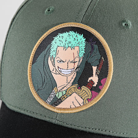 Classic Series - One Piece Cap Caqui Verde Negro