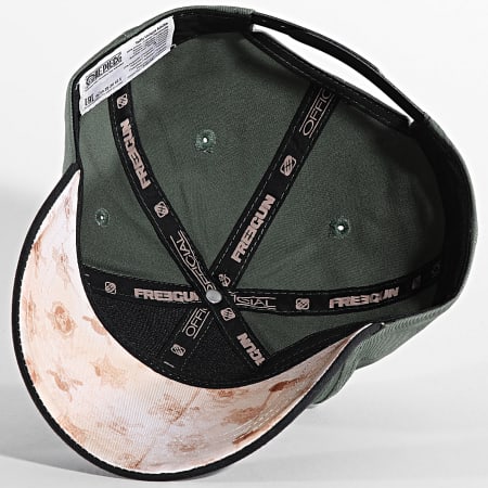 Freegun - Casquette One Piece Vert Kaki Noir