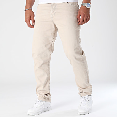 LBO - Set di 2 jeans dal taglio rilassato 0245 0233 Nero Beige