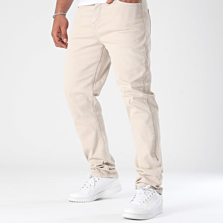 LBO - Set van 2 Relaxed Fit Jeans 0245 0233 Zwart Beige