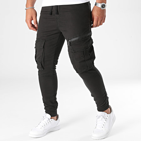 MTX - Pantaloni cargo neri