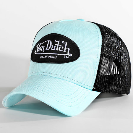 Von Dutch - Casquette Trucker Cas1 Bleu Clair Noir