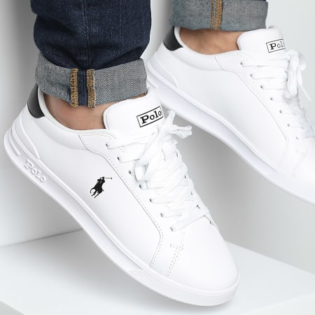 Polo Ralph Lauren - Baskets Heritage Court II White Black