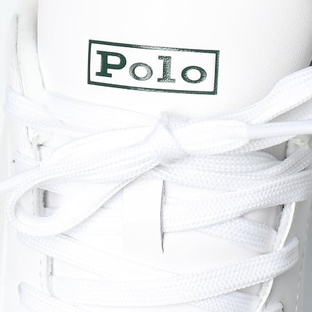 Polo Ralph Lauren - Sneakers Heritage Court II Bianco Verde College