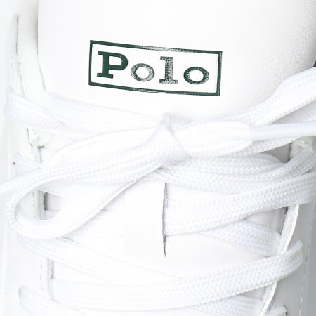 Polo Ralph Lauren - Zapatillas Heritage Court II Blanco Verde Colegio