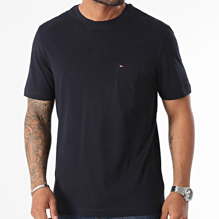 Tommy Hilfiger - Camiseta de bolsillo 6220 Azul marino