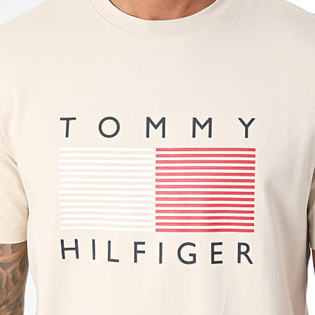 Tommy Hilfiger - Tee Shirt Big Graphic 6437 Beige