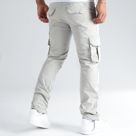 LBO - Pantalon Cargo 0504 Gris Clair