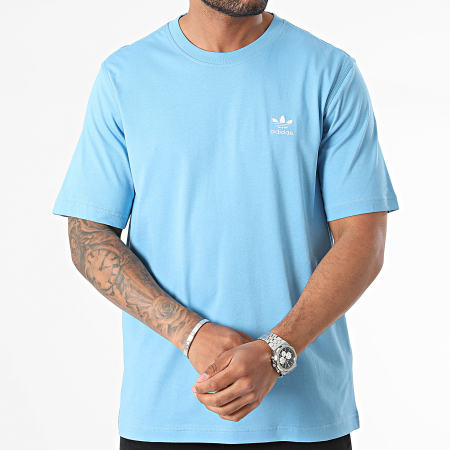 Adidas Originals - IZ2099 Maglietta essenziale Azzurro