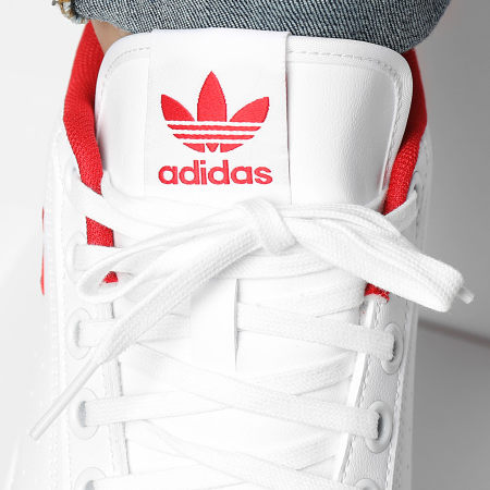 Adidas Originals - NY 90 JI1894 Calzado Blanco Mejor Zapatillas Escarlata