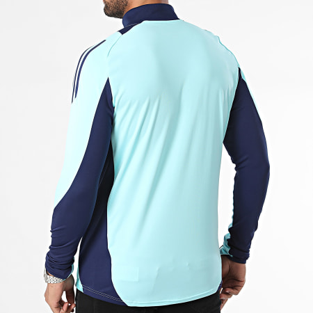 Adidas Sportswear - Maglietta manica lunga con strisce Arsenal IT2208 Turchese Blu Navy
