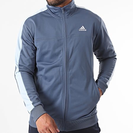 Adidas Sportswear - Ensemble Veste Zippée Et Pantalon Jogging IY6673 Bleu Marine Bleu Clair