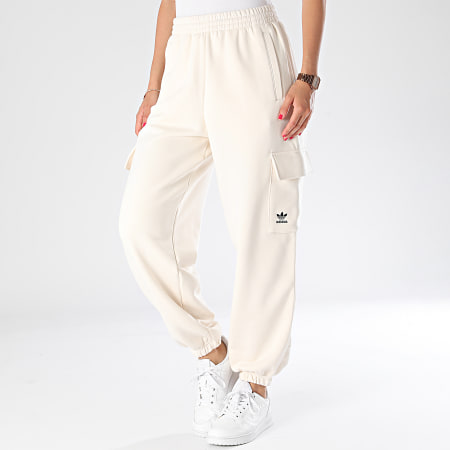 Adidas Originals - Pantaloni da jogging Essential Cargo da donna IY9690 Beige