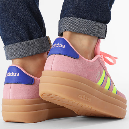 Adidas Sportswear - Sneakers donna VL Court Bold IH8089 Pink Spark Lucid LemonLucid Blue