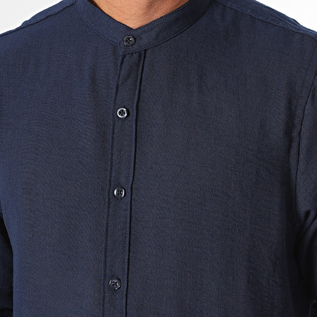 Armita - Camicia a maniche lunghe blu navy