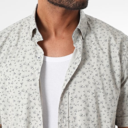 Armita - Camisa de manga corta Slim Beige