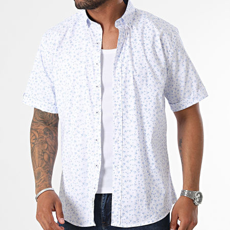 Armita - Camisa blanca de manga corta Slim