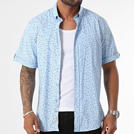 Armita - Camicia sottile a maniche corte azzurra