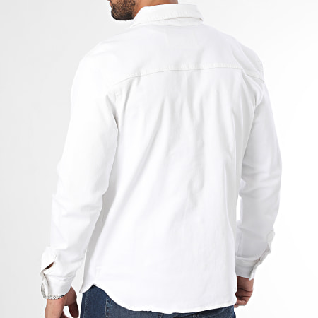 Armita - Sobrecamisa vaquera blanca