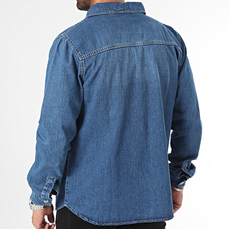 Armita - Camicia da notte in denim blu