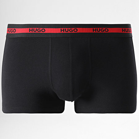 HUGO - Set van 3 boxershorts 50492375 Zwart