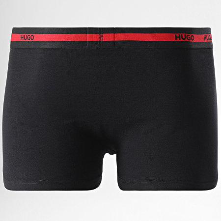 HUGO - Set van 3 boxershorts 50492375 Zwart