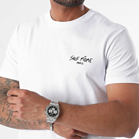 Sale Môme Paris - Camiseta Airlines Back Blanca