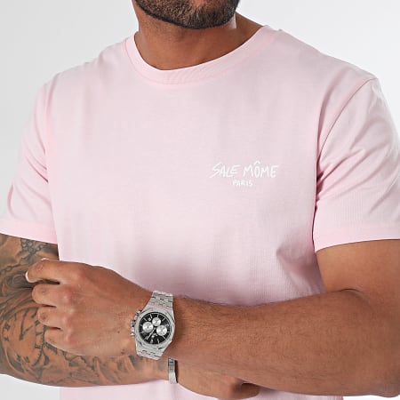 Sale Môme Paris - Camiseta Airlines Back Rosa