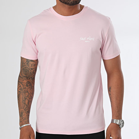 Sale Môme Paris - Camiseta Airlines Back Rosa