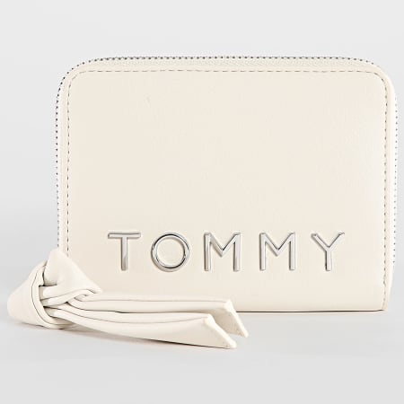 Tommy Jeans - Billetero mediano para mujer Bold 6390 Beige