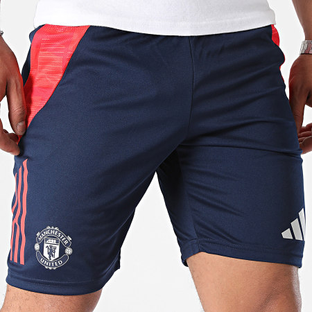 Adidas Sportswear - Short Jogging Manchester United IT2027 Bleu Marine