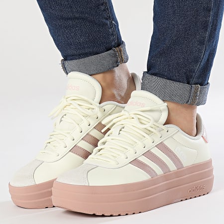 Adidas Sportswear - Baskets Femme VL Court Bold IH3080 Ivory Pink San Pink