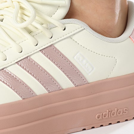 Adidas Sportswear - Vrouwen VL Court Bold IH3080 Ivoor Roze San Roze Sneakers