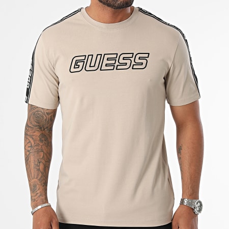 Guess - T-shirt Z4GI18-J1314 Beige