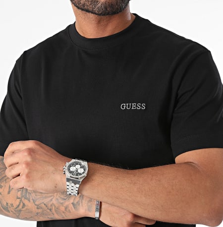 Guess - Camiseta M4YI62-KCCM1 Negra